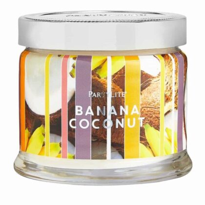 Banana-Coconut 3-Docht-Duftkerze PartyLite