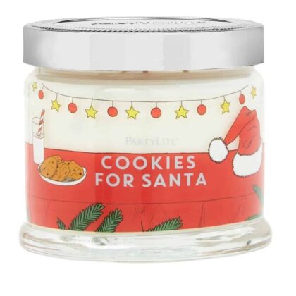 Cookies-for-Santa 3-Docht-Duftkerze PartyLite