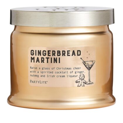 Gingerbread-Martini 3-Docht-Duftkerze PartyLite
