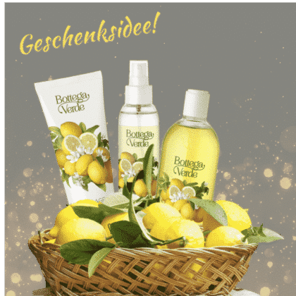 Limone-e-Agrumi Duschbad-Körpercreme-Deo-Spray von Bottega Verde