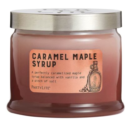 Caramel Maple Syrup 3-Docht-Duftkerze PartyLite
