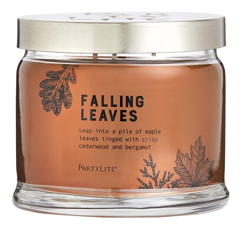 Falling-Leaves 3-Docht-Duftkerze PartyLite