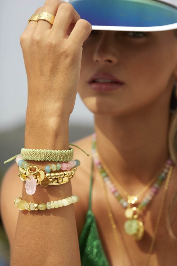 Pink Sand Armband Over-the-Rainbow Pastell